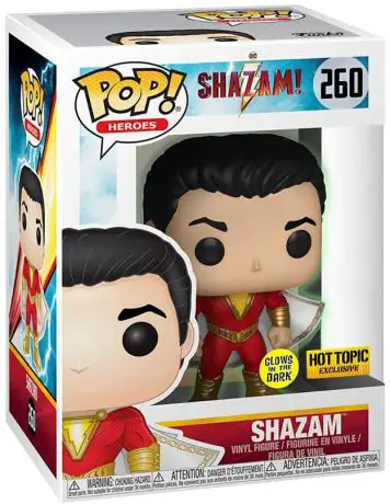 Figurine pop Shazam - Brillant dans le noir - Shazam! - 1