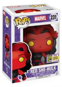 Figurine She-Hulk rouge – Marvel Comics- #231