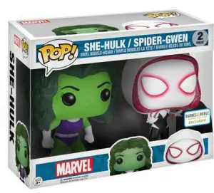 Figurine She-Hulk & Spider Gwen – 2 pack – Marvel Comics