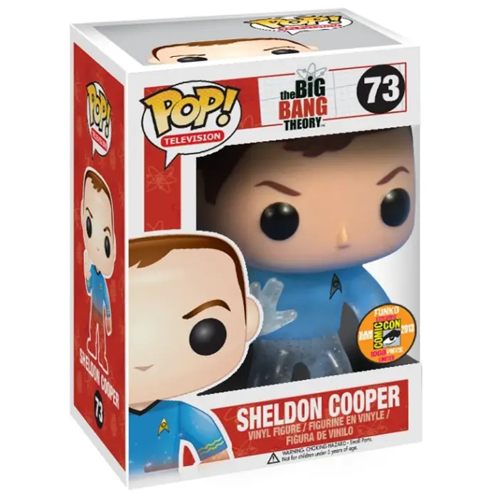 Figurine pop Sheldon Cooper Spock - The Big Bang Theory - 2
