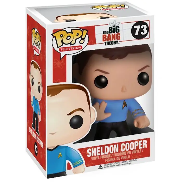 Figurine pop Sheldon Cooper Star Trek - The Big Bang Theory - 2