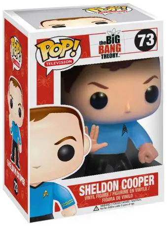 Figurine pop Sheldon Cooper - Star Trek - The Big Bang Theory - 1