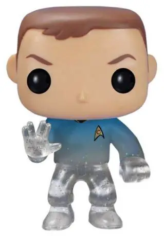 Figurine pop Sheldon Cooper - Star Trek Téléportation - The Big Bang Theory - 2