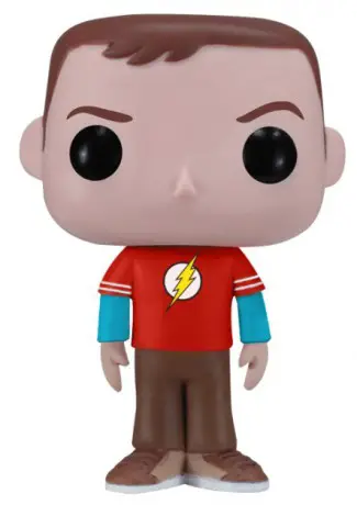 Figurine pop Sheldon Cooper - Tshirt Flash - The Big Bang Theory - 2
