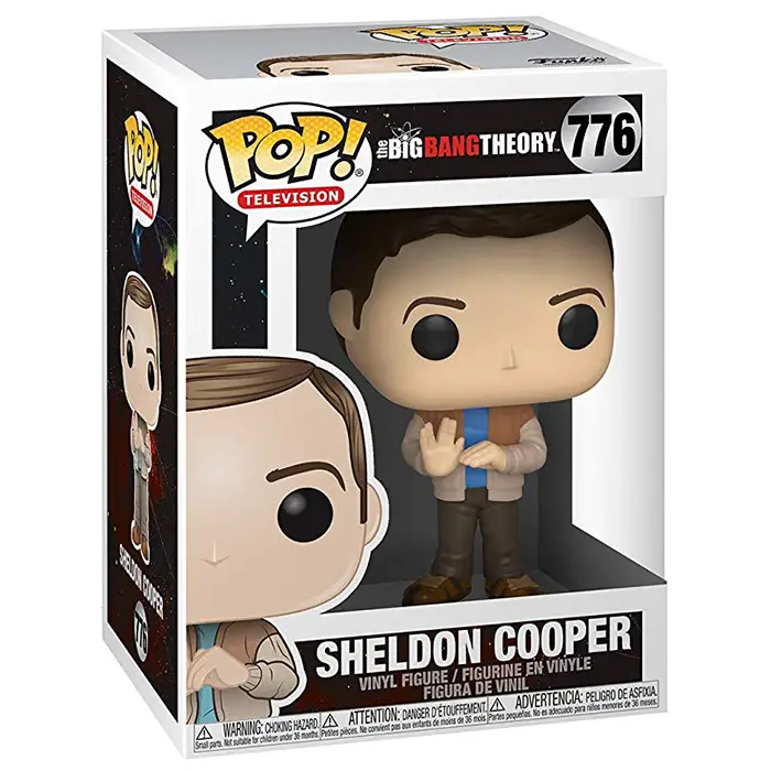 Figurine pop Sheldon Cooper vulcan salute - The Big Bang Theory - 2