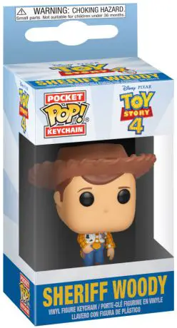 Figurine pop Shérif Woody - Porte-clés - Toy Story 4 - 1