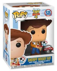 Figurine Sherif Woody tenant Forky – Toy Story 4- #535