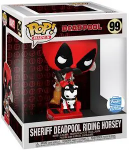 Figurine Sheriff Deadpool Riding Horsey – Deadpool- #99