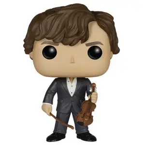 Figurine Sherlock avec son violon – Sherlock- #316