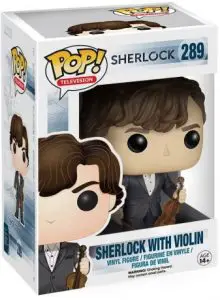 Figurine Sherlock Holmes avec violon – Sherlock- #289