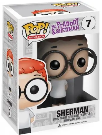 Figurine pop Sherman - M. Peabody et Sherman : Les Voyages dans le temps - 1