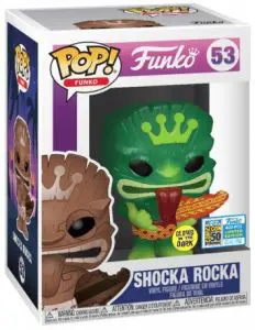 Figurine Shocka Rocka vert – Glow in the Dark – Freddy Funko- #53