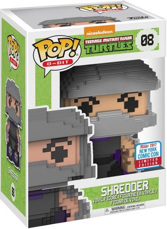 Figurine pop Shredder - 8-bit - Tortues Ninja - 1