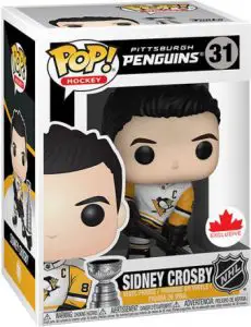 Figurine Sidney Crosby avec Coupe Stanley – LNH: Ligue Nationale de Hockey- #31