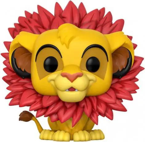 Figurine pop Simba avec Crinière de Feuilles - Le Roi Lion - 2