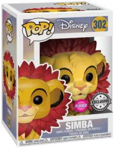 Figurine Simba avec Crinière de Feuilles – Floqué – Le Roi Lion- #302