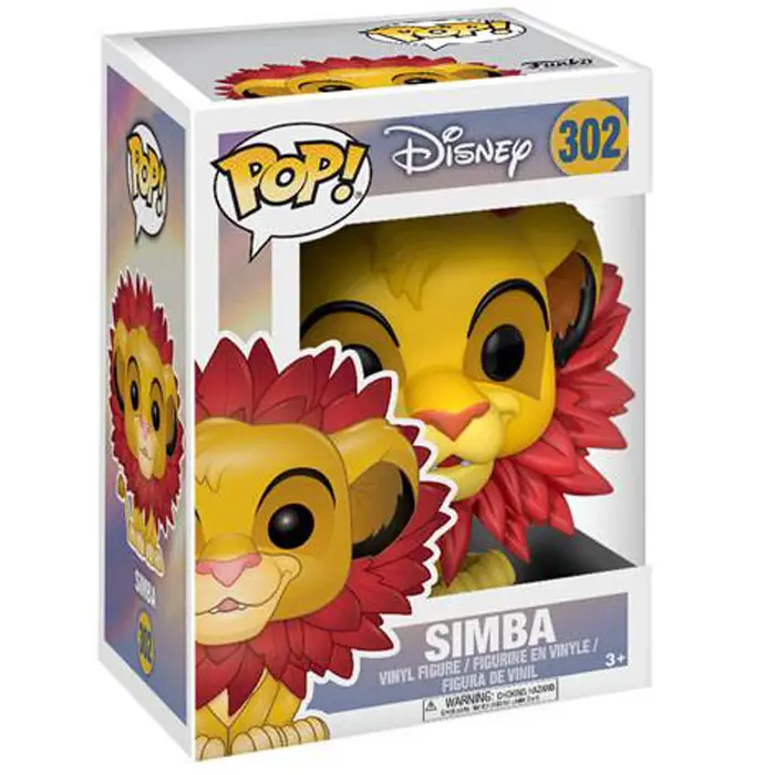 Figurine pop Simba crinière de feuilles - Le Roi Lion - 2