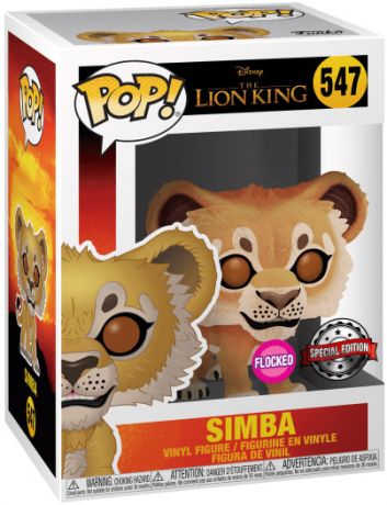 Figurine pop Simba - Floqué - Le Roi Lion 2019 - 1