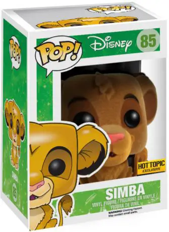 Figurine pop Simba - Floqué - Le Roi Lion - 1