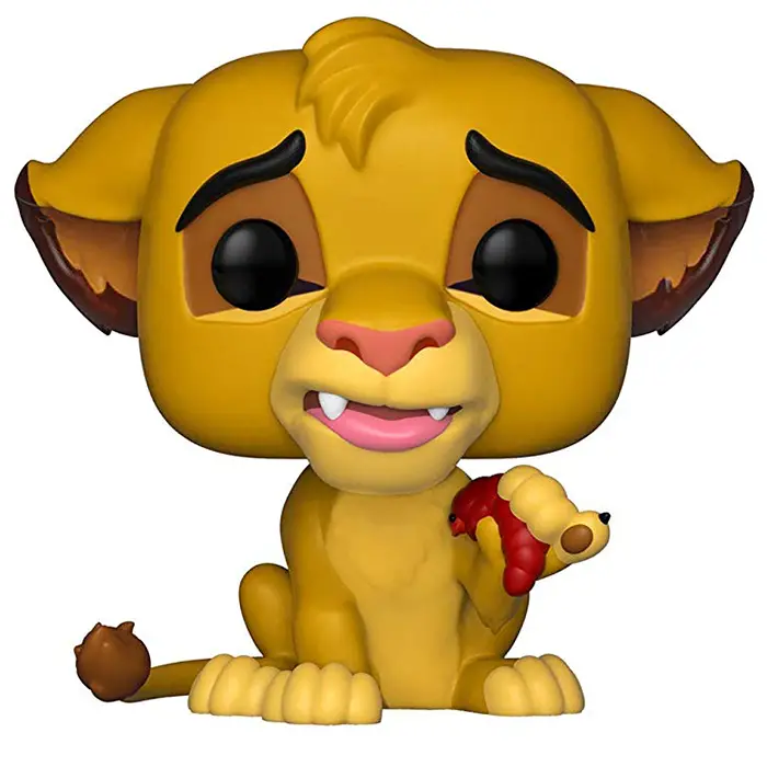 Figurine pop Simba with worm - Le Roi Lion - 1