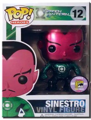 Figurine pop Sinestro - Métallique - Green Lantern - 1