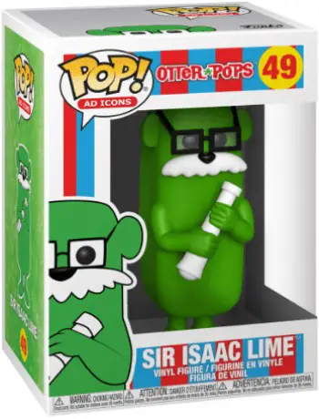 Figurine pop Sir Isaac Citron Vert - Otter Pops - 1