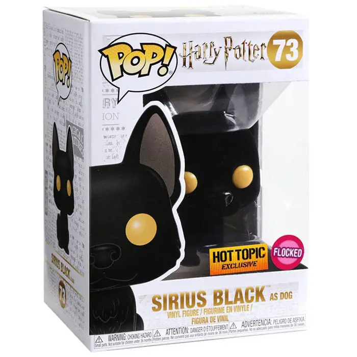 Figurine pop Sirius Black as a dog flocked - Harry Potter - 2