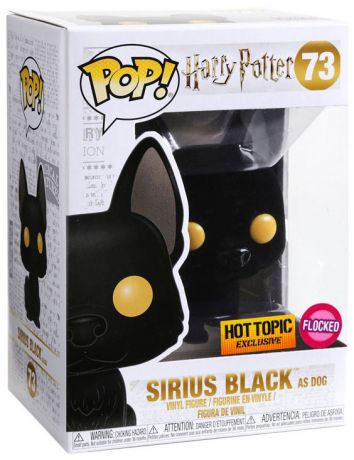 Figurine pop Sirius Black en Chien - Flocké - Harry Potter - 1