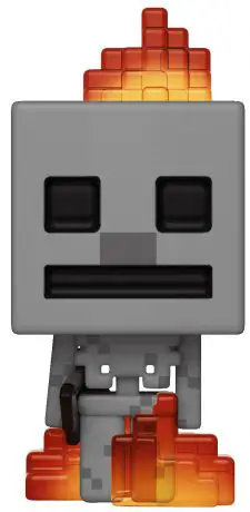 Figurine pop Skeleton en feu - Minecraft - 2