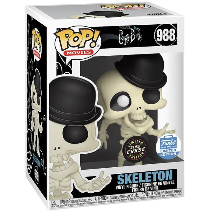 Figurine pop Skeleton glows in the dark - Corpse Bride - 2