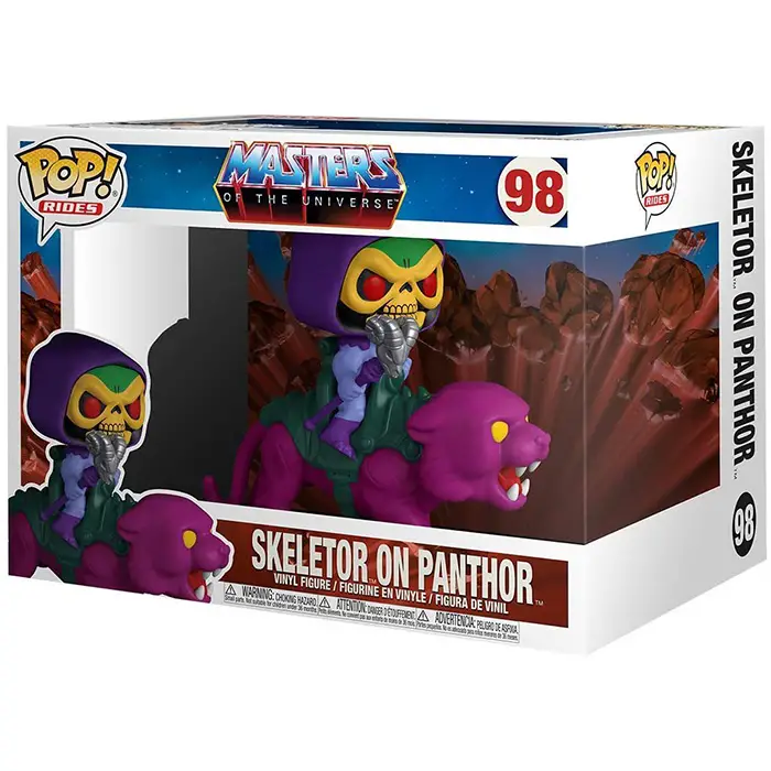 Figurine pop Skeletor on Panthor - Les Maîtres de L'univers - 2