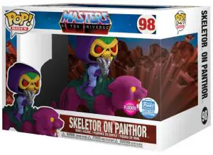 Figurine Skeletor sur panthère – Flocked – Les Maîtres de l’univers- #98