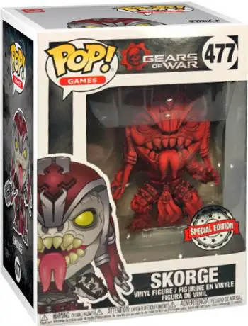 Figurine pop Skorge Rouge - Gears of War - 1
