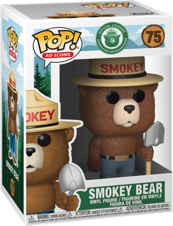 Figurine pop Smokey Bear - Icônes de Pub - 1