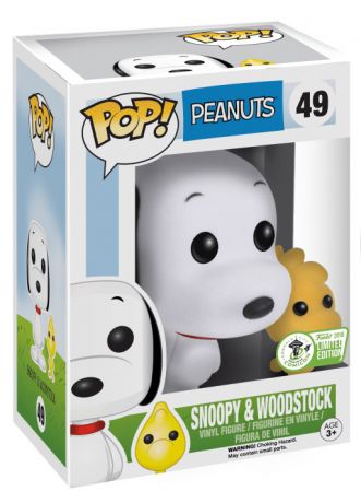 Figurine pop Snoopy avec Woodstock - Floqué - Snoopy - 1