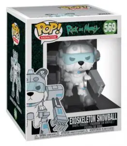 Figurine Snowball avec exosquelette – 15 cm – Rick et Morty- #569