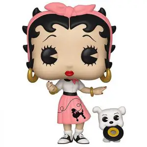 Figurine Sock Hop Betty Boop and Pudgy – Betty Boop- #252