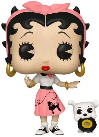 Figurine pop Sock Hop Betty Boop & Pudgy - Betty Boop - 2
