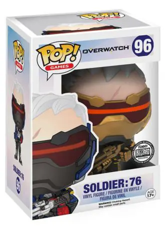 Figurine pop Soldat 76 Or - Overwatch - 1