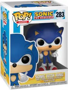 Figurine Sonic avec Anneau – Sonic le Hérisson- #283