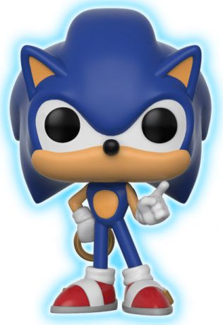 Figurine pop Sonic avec Anneau - Brillant dans le noir - Sonic le Hérisson - 2