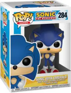 Figurine Sonic avec émeraude – Sonic le Hérisson- #284