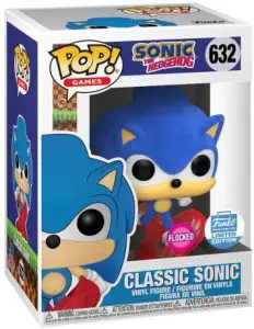 Figurine Sonic classique – Flocked – Sonic le Hérisson- #632