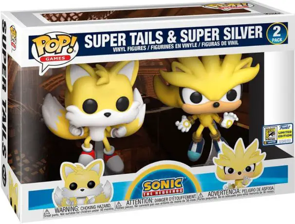 Figurine pop Sonic le Hérisson Super Tails & Super Silver - Sonic le Hérisson - 1
