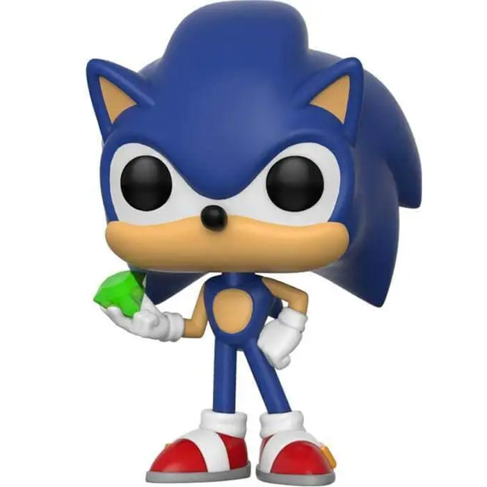 Figurine pop Sonic with Emerald - Sonic le hérisson - 1