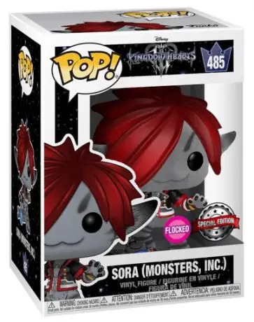 Figurine pop Sora Monstres et Compagnie - Flocked - Kingdom Hearts - 1