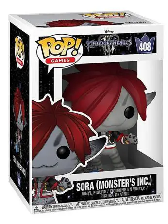Figurine pop Sora Monstres et Compagnie - Floqué - Kingdom Hearts - 1