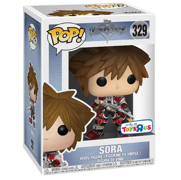 Figurine pop Sora rouge et noir - Kingdom Hearts - 2