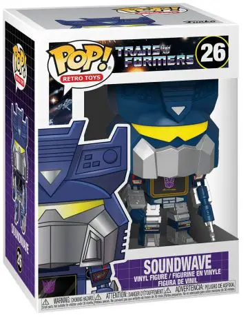 Figurine pop Soundwave - Transformers - 1