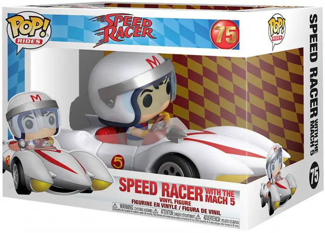 Figurine pop Speed Racer avec Mach 5 - Speed Racer - 1